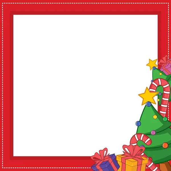 Çerçeve chritsmas tema tasarımı için