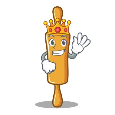 Kral oklava karakter karikatür