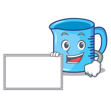 Ölçüm Kupası karakter karikatür kurulu ile