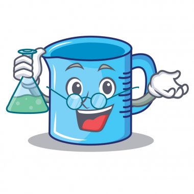 Profesör Ölçüm Kupası karakter karikatür