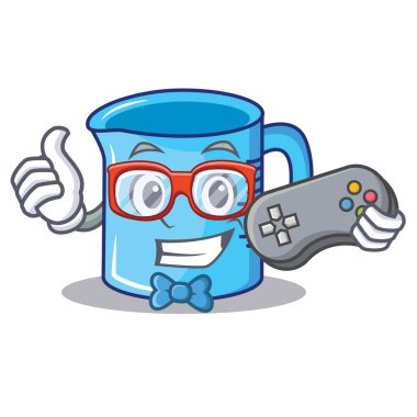 Oyun Ölçüm Kupası karakter karikatür