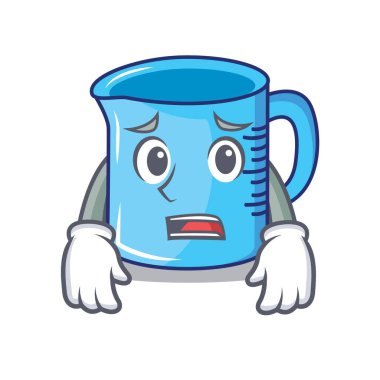 Korkarım Ölçüm Kupası karakter karikatür