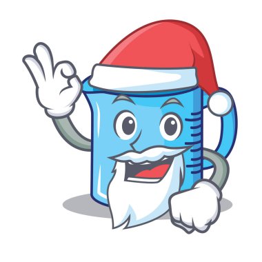 Santa Ölçüm Kupası karakter karikatür