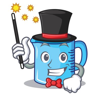 Sihirbaz Ölçüm Kupası karakter karikatür