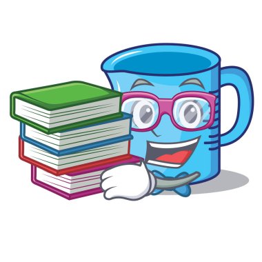 Ölçüm Kupası karakter karikatür kitabı ile öğrenci