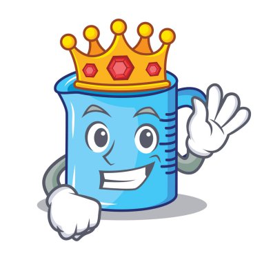 Kral Ölçüm Kupası karakter karikatür