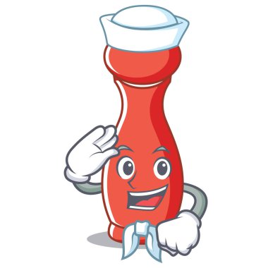 Denizci biber mill karakter karikatür