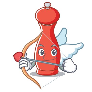 Aşk tanrısı biber mill karakter karikatür