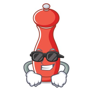 Süper serin biber mill karakter karikatür