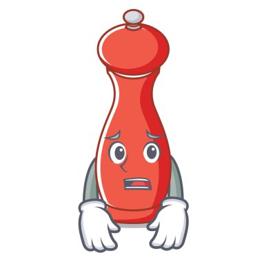 Korkarım biber mill karakter karikatür