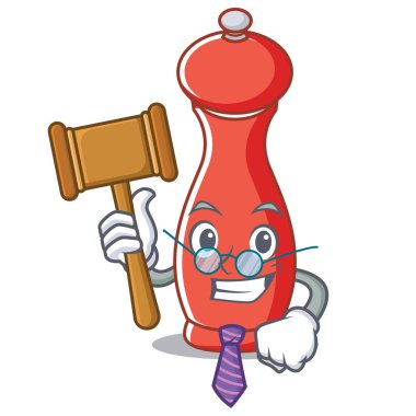 Yargıç biber mill karakter karikatür