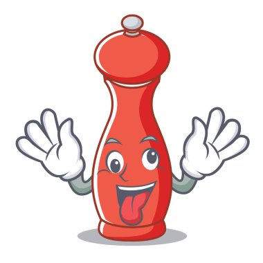 Deli biber mill karakter karikatür