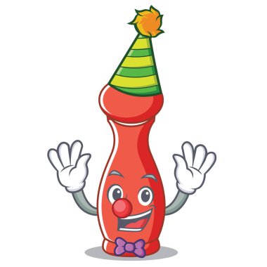 Palyaço biber mill karakter karikatür