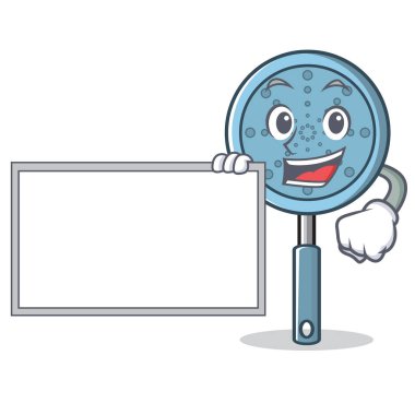 Yönetim Kurulu Kepçe kap karakter karikatür ile