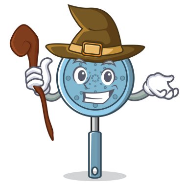 Cadı şapka kap karakter karikatür