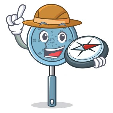 Explorer Kepçe kap karakter karikatür