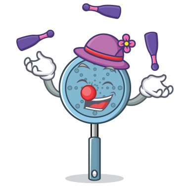 Kepçe kap karakter karikatür hokkabazlık