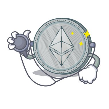 Doktor Ethereum sikke karakter karikatür