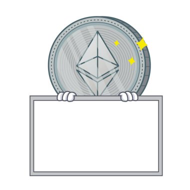 Yönetim Kurulu Ethereum sikke karakter karikatür ile