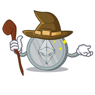 Cadı Ethereum sikke karakter karikatür