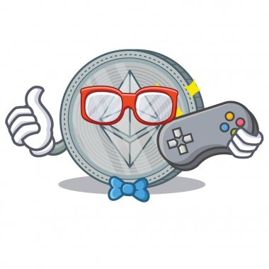 Oyun Ethereum sikke karakter karikatür