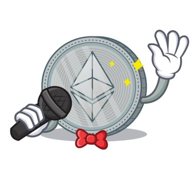 Ethereum para karakter karikatür şarkı