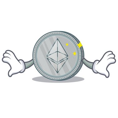 Şok Ethereum sikke karakter karikatür