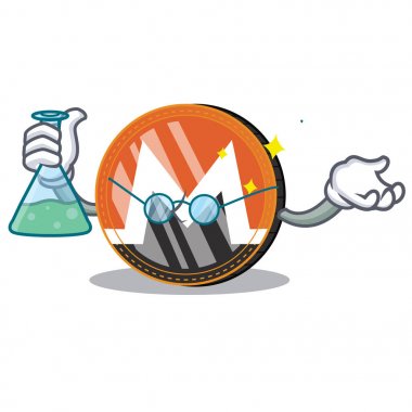 Profesör Monero sikke karakter karikatür