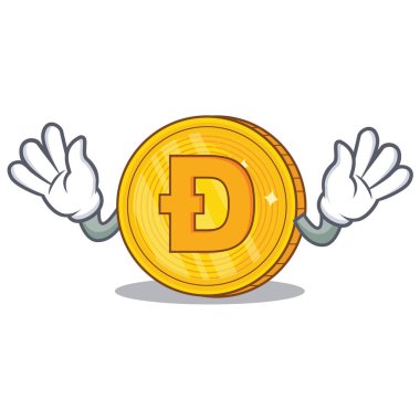 Dodgecoin karakter karikatür tarzı alay