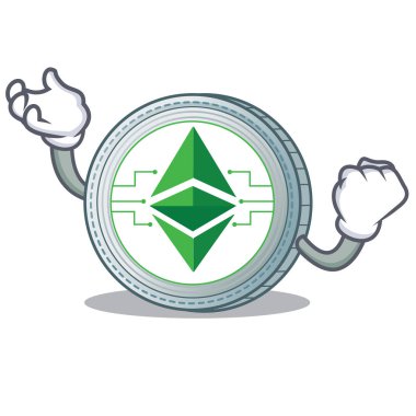 Başarılı Ethereum klasik karakter karikatür