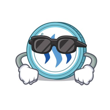 Süper cool Steem sikke karakter karikatür