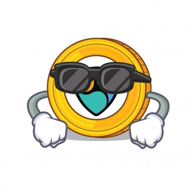 Süper cool Nem sikke karakter karikatür