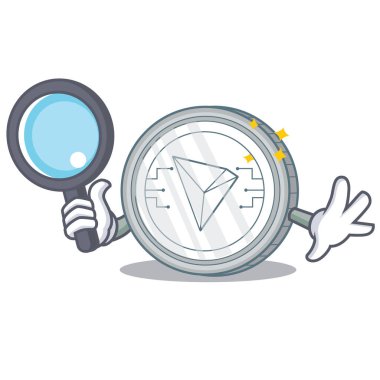 Dedektif Tron sikke karakter karikatür