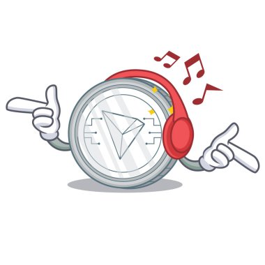 Dinleme müzik Tron sikke karakter karikatür