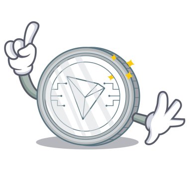 Parmak Tron sikke karakter karikatür