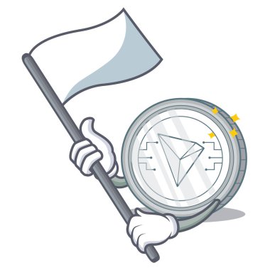 Bayrakla Tron sikke karakter karikatür