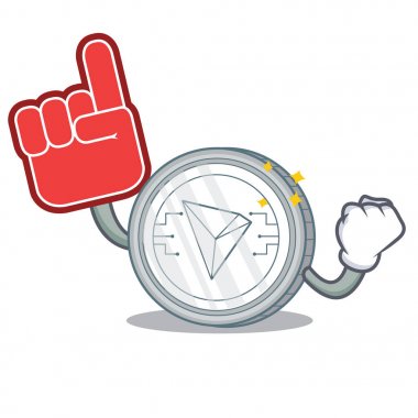 Köpük parmak Tron sikke karakter karikatür