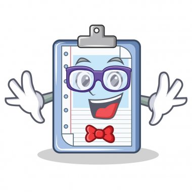 Geek Pano karakter karikatür tarzı