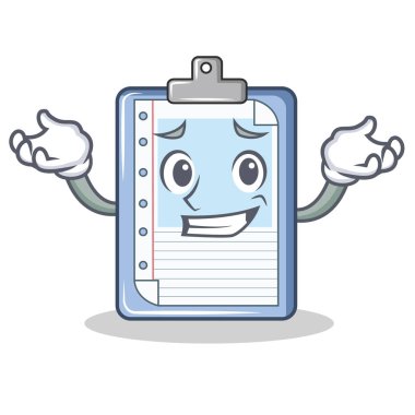 Sırıtan Pano karakter karikatür tarzı