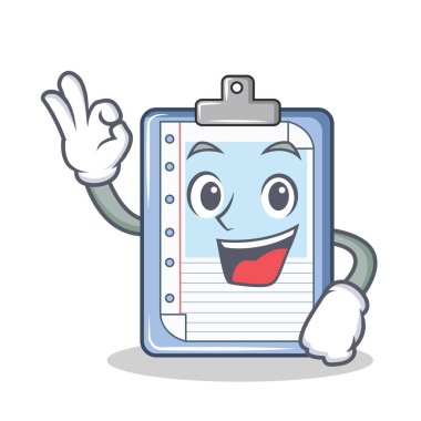 Pano karakter karikatür tarzı Tamam