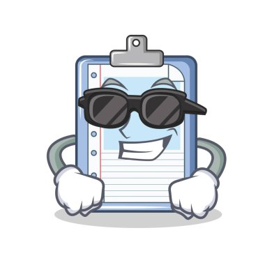 Süper cool Pano karakter karikatür tarzı