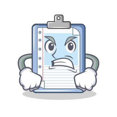 Kızgın Pano karakter karikatür tarzı