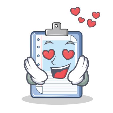 Aşk Pano karakter karikatür tarzı