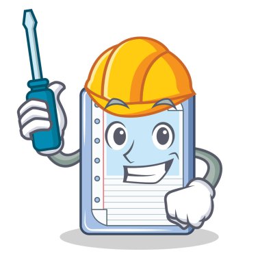 Otomotiv Pano karakter karikatür tarzı