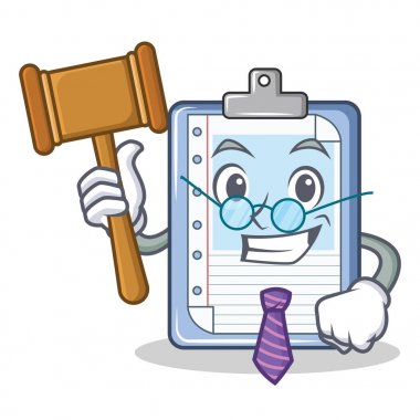 Yargıç Pano karakter karikatür tarzı