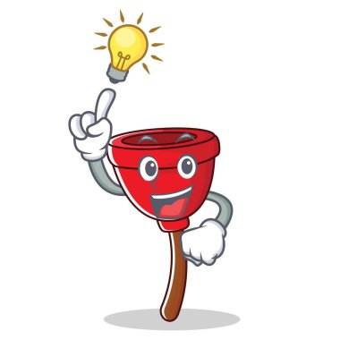 Bir fikir dalgıç karakter karikatür tarzı var