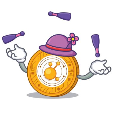 Bitconnect para karakter karikatür hokkabazlık