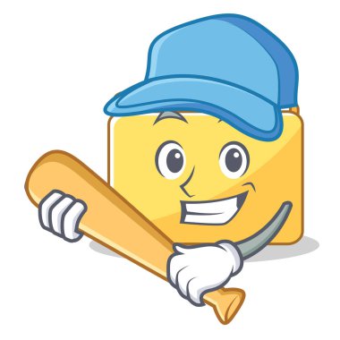 Oyun beysbol klasör karakter karikatür tarzı