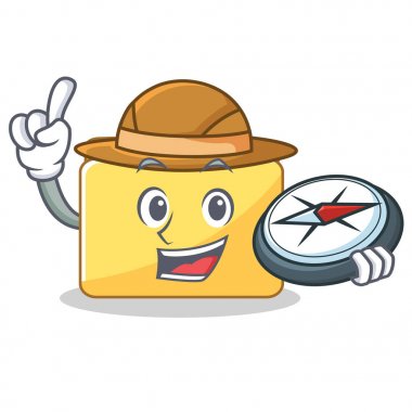 Explorer klasör karakter karikatür tarzı