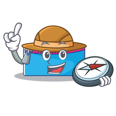 Explorer kalem büyük karakter karikatür